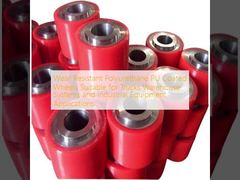 Wear Resistant Polyurethane PU Coated Wheels Suitable for Trucks Warehouse Systems and Industrial Equipment Applications