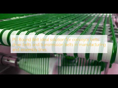 PU Round Belt es la solución ideal para cintas transportadoras, correas de transmisión y correas de transmisión en líneas de fabricación y montaje.